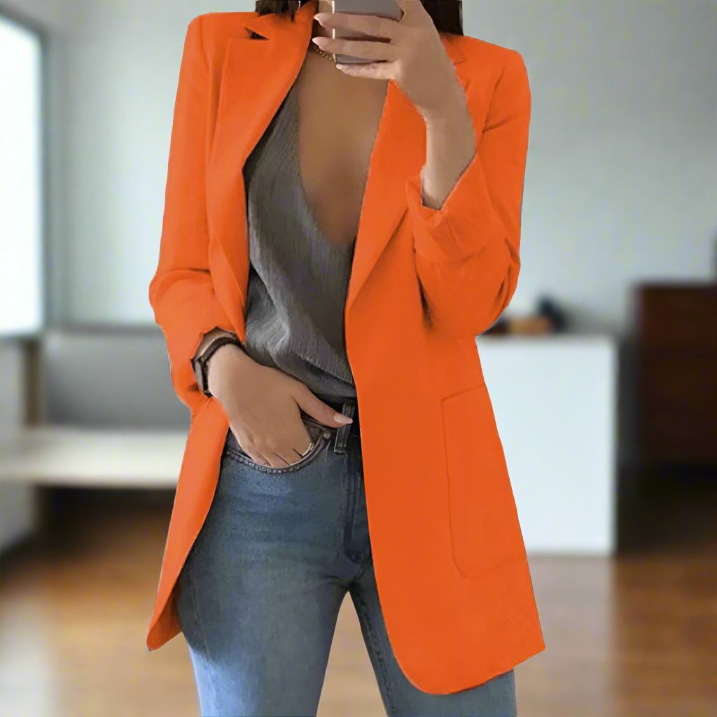 WW | Blazer Tailored fit Single-breasted Classic lapel collar