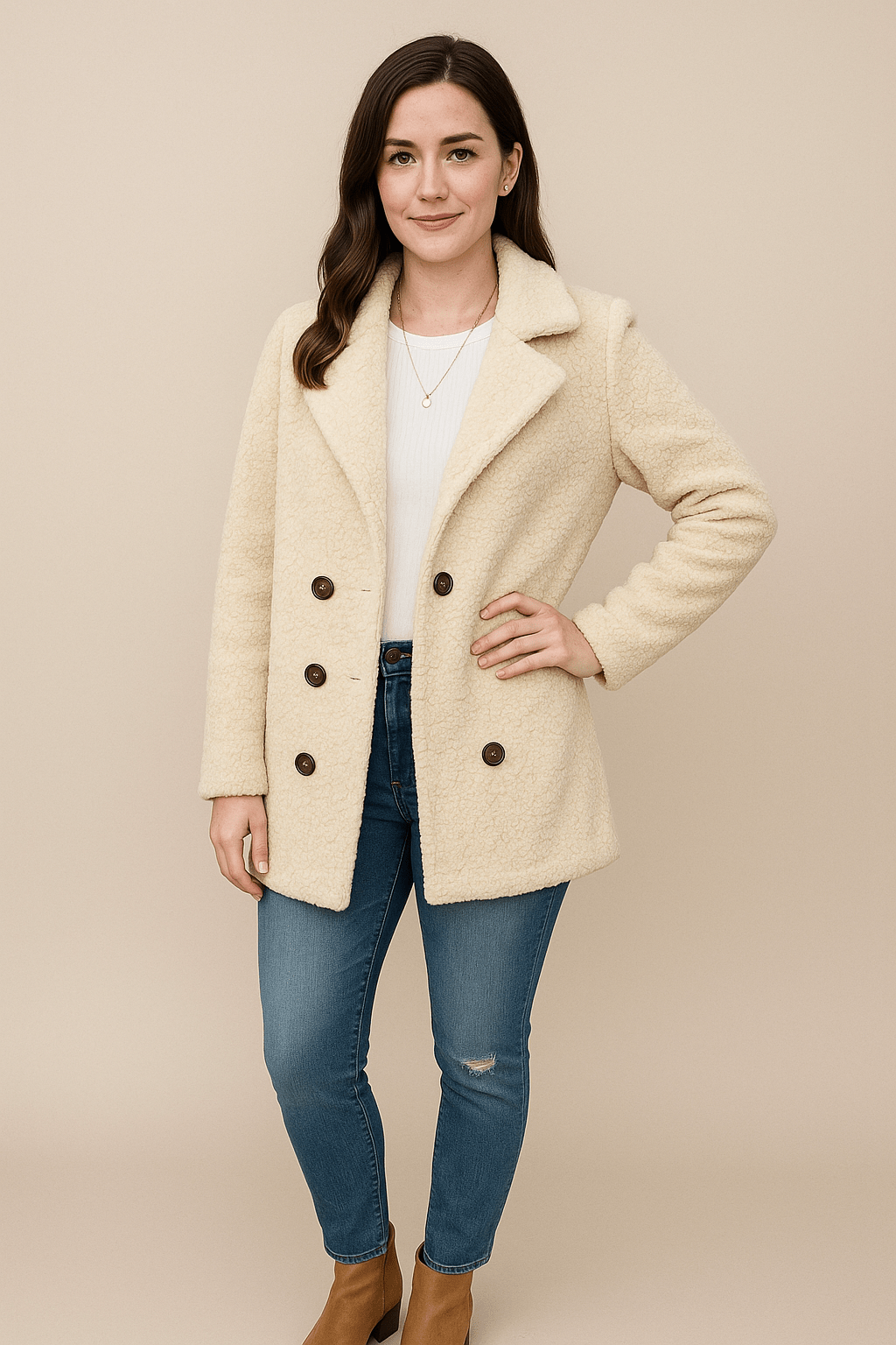WW | Modern and comfortable oversized coat