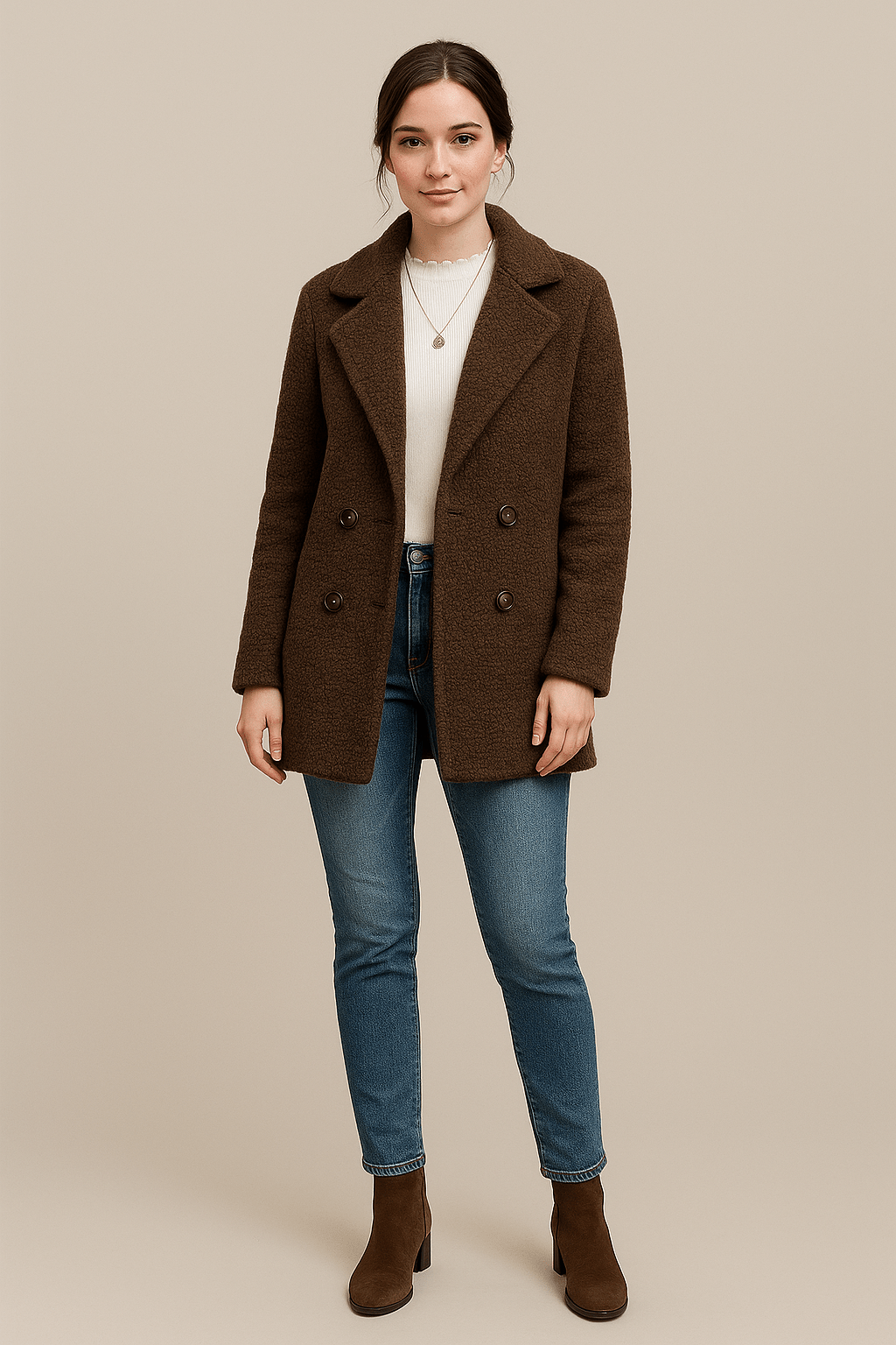 WW | Modern and comfortable oversized coat