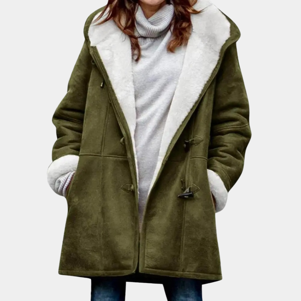 WW | Damen Lange Winterjacke Stilvolle Oberbekleidung