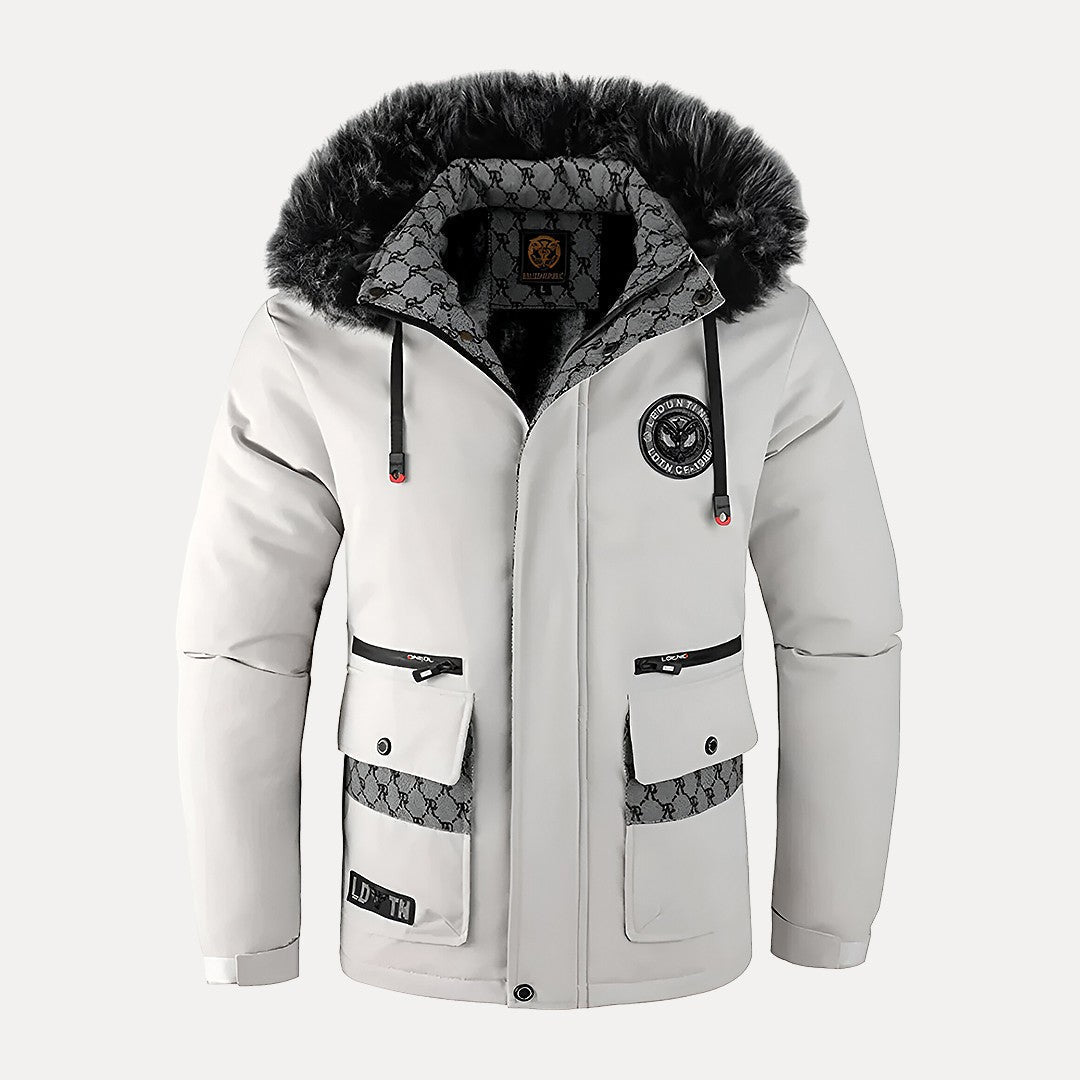 WW | Padded Winter Jacket with Fur Collar