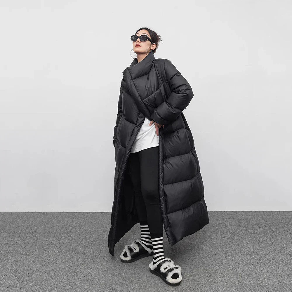WW | Knie-lange Daunenjacke für Damen