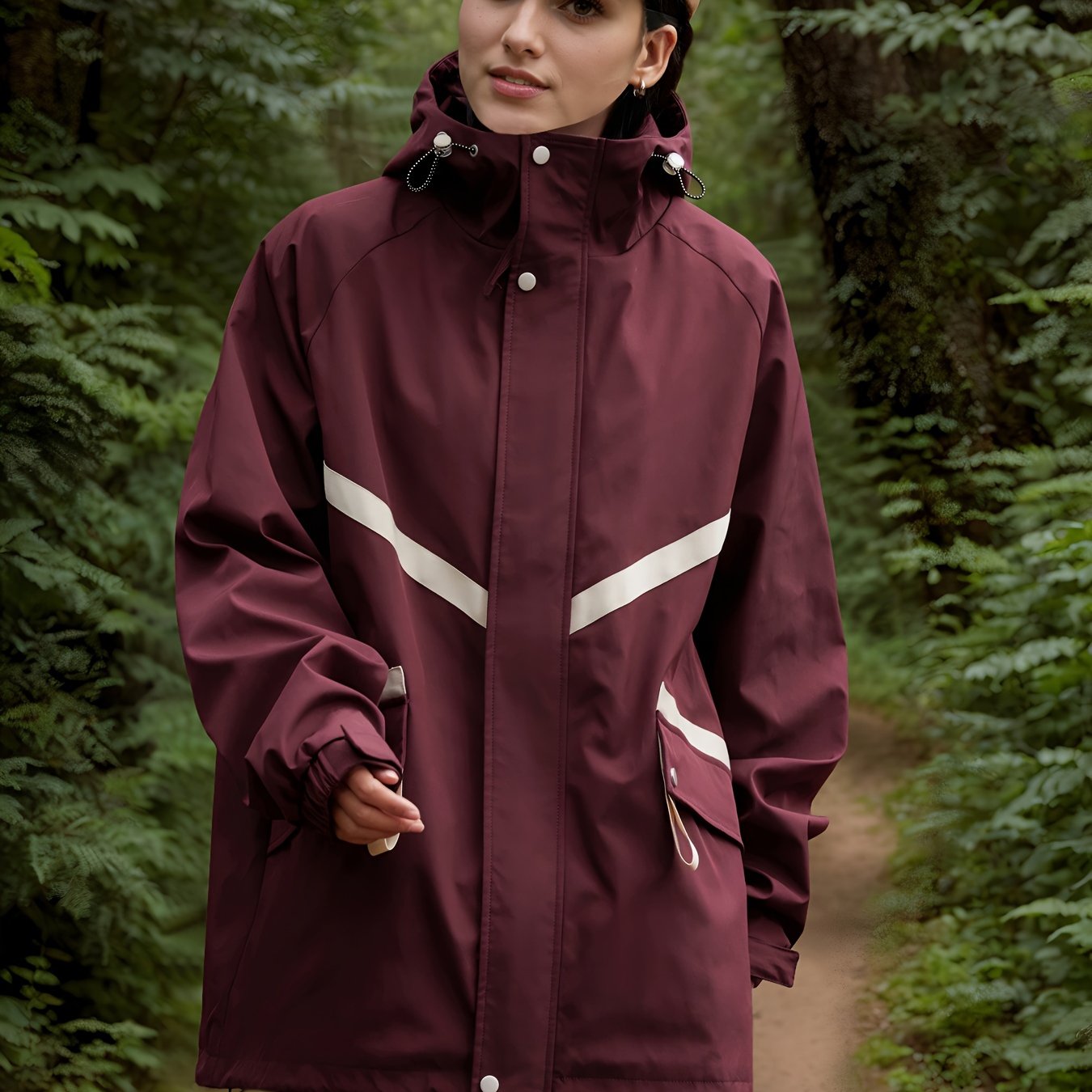 WW | Women's Lightweight Waterproof Hooded Jacket