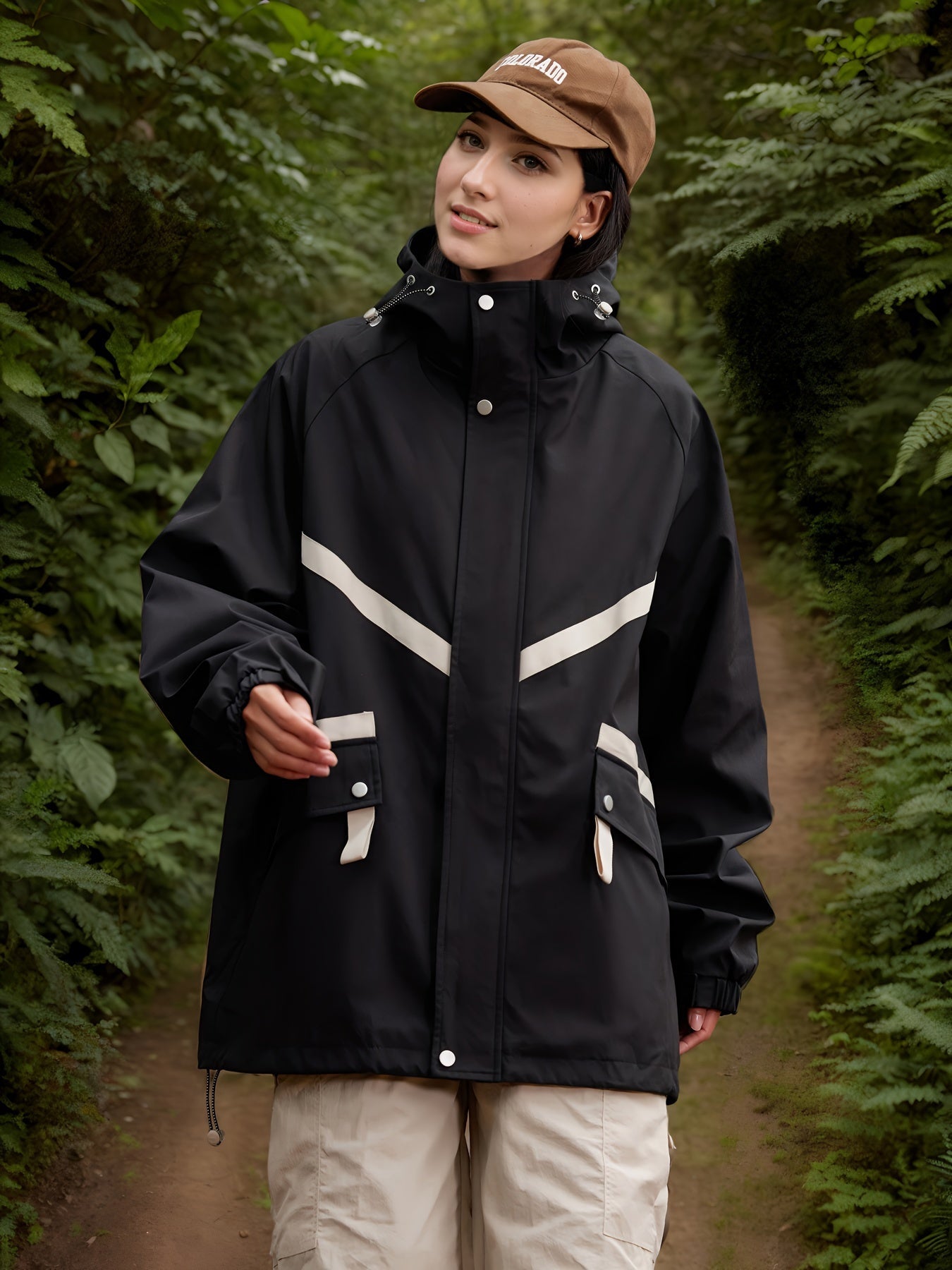 WW | Women's Lightweight Waterproof Hooded Jacket