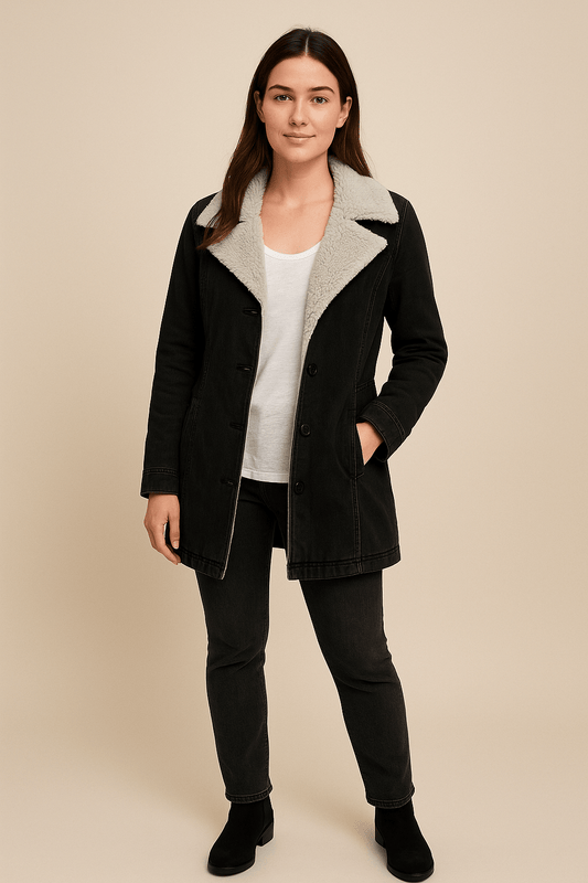 WW | Eleganter langer Wintermantel