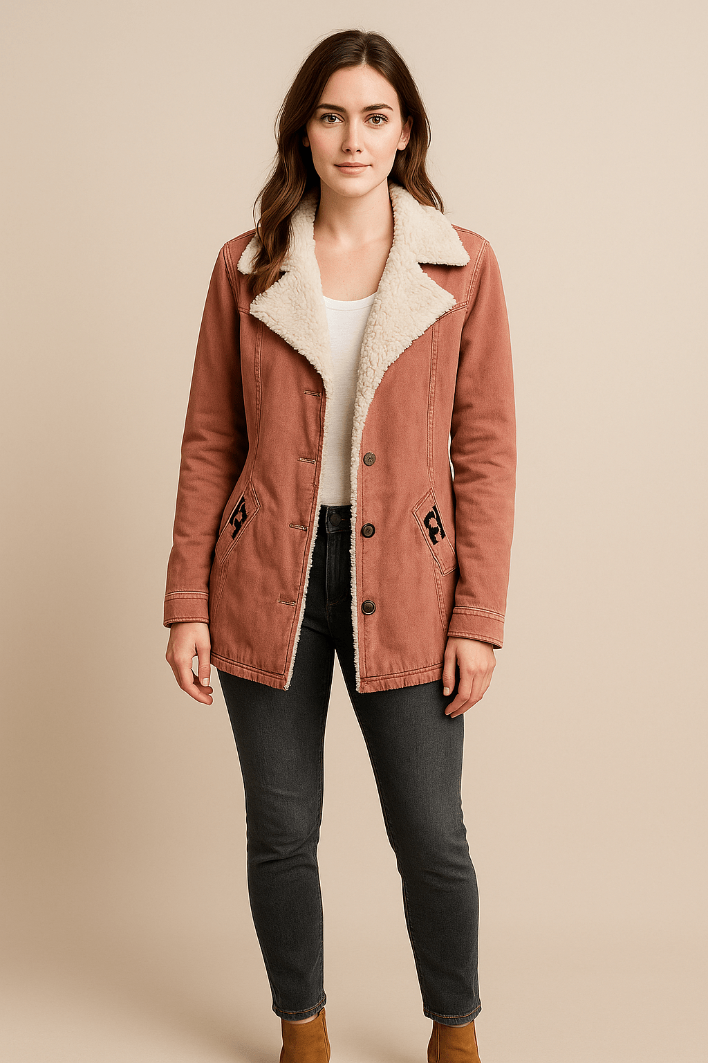 WW | Elegant long winter coat