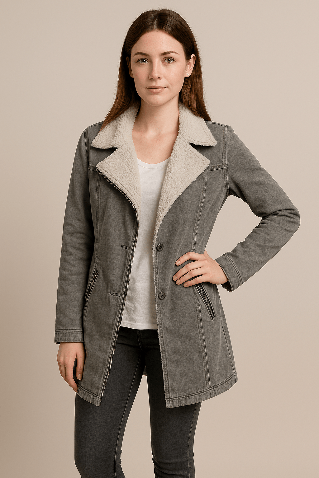WW | Elegant long winter coat