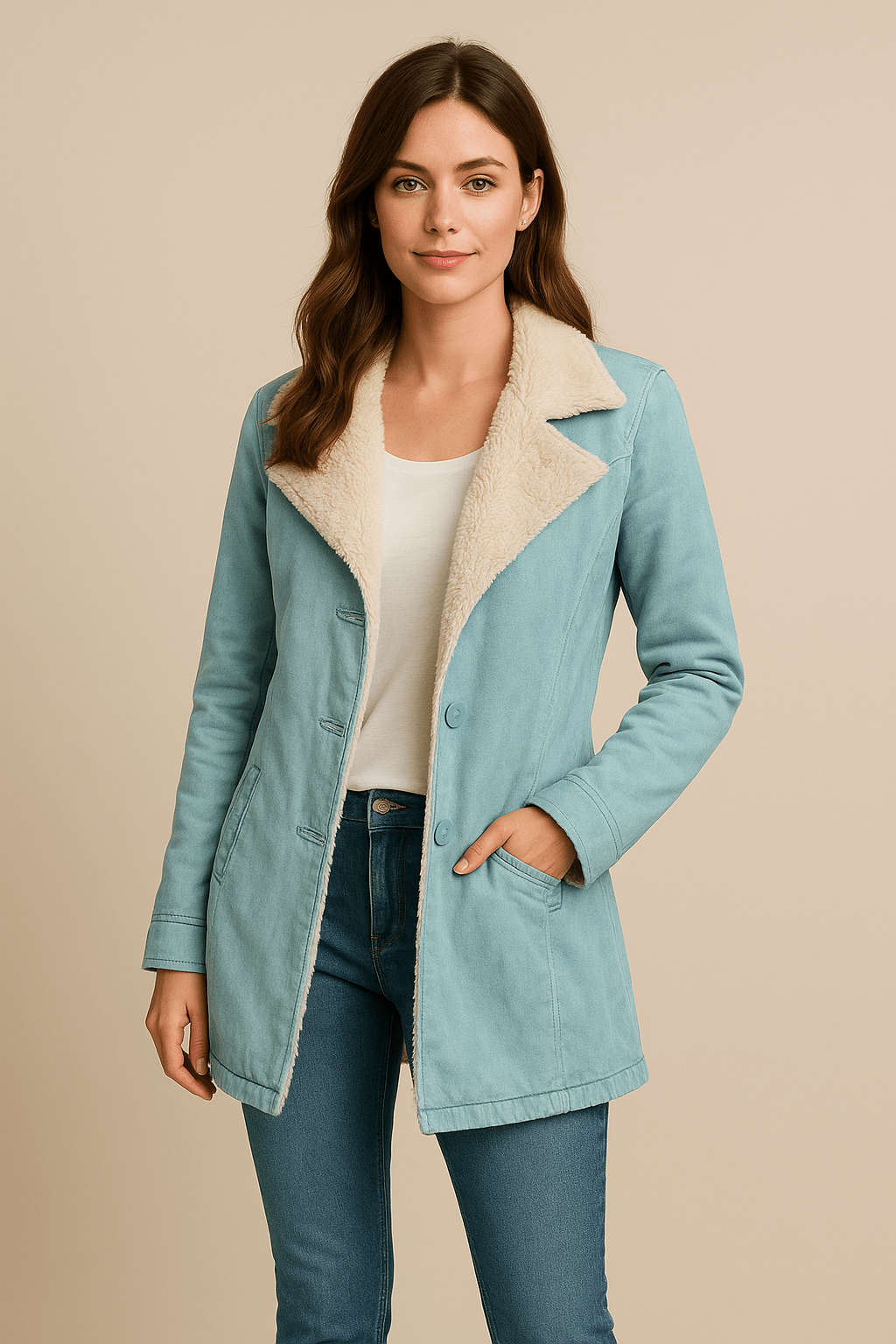 WW | Elegant long winter coat