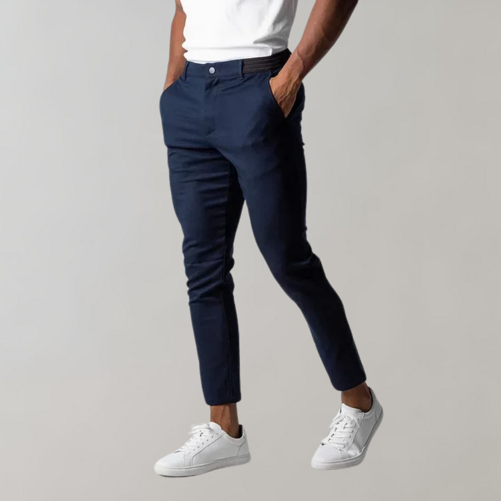 WW | Men's Slim-Fit Chinos - Comfortable Business Trousers with Stretch & Modern Cut
