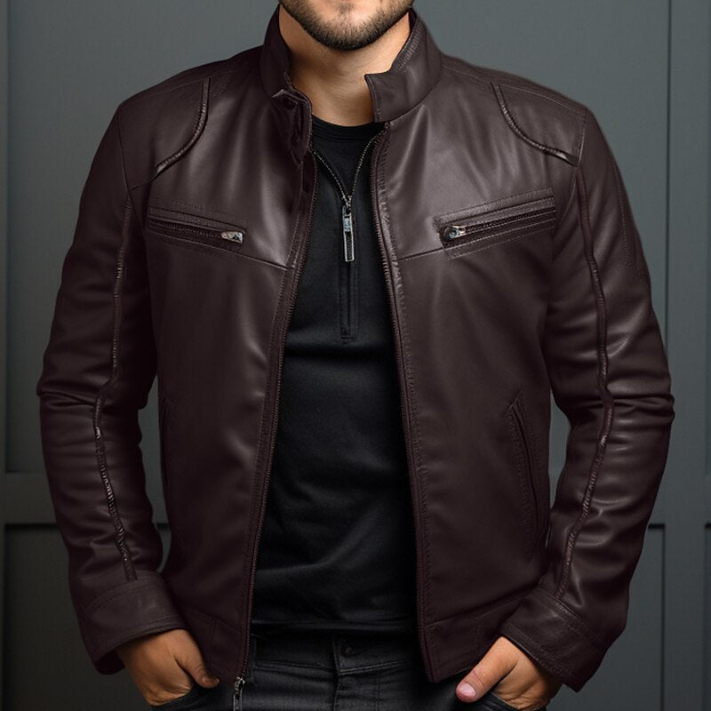 WW | Classic Black Brown with Zipper for Men