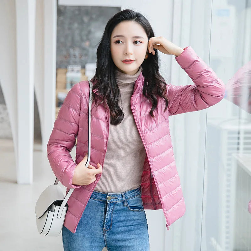 WW | Kurze Damenjacke - Puffer Coat für den Frühling