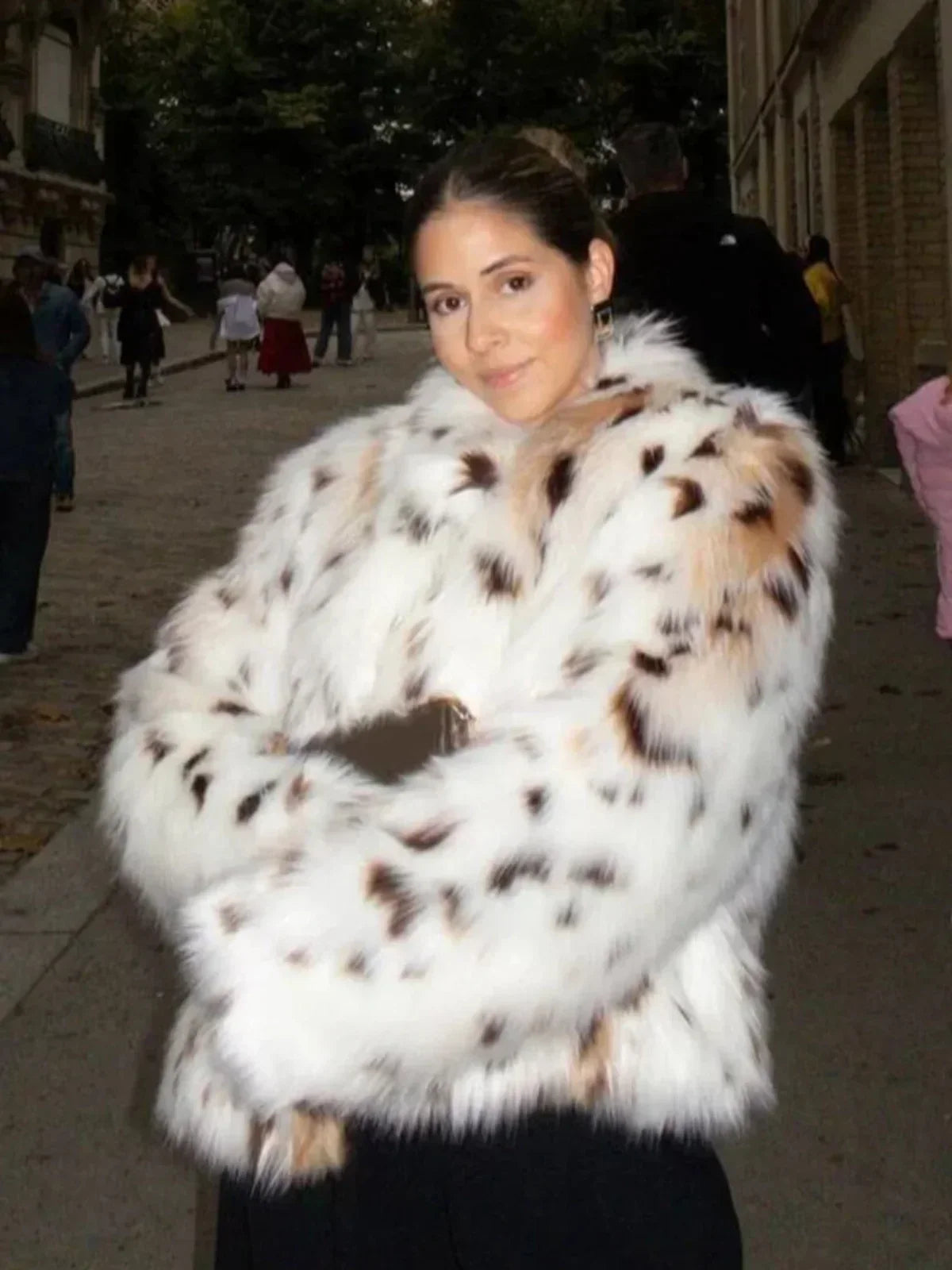 WW | Leopard Faux Fur Jacket