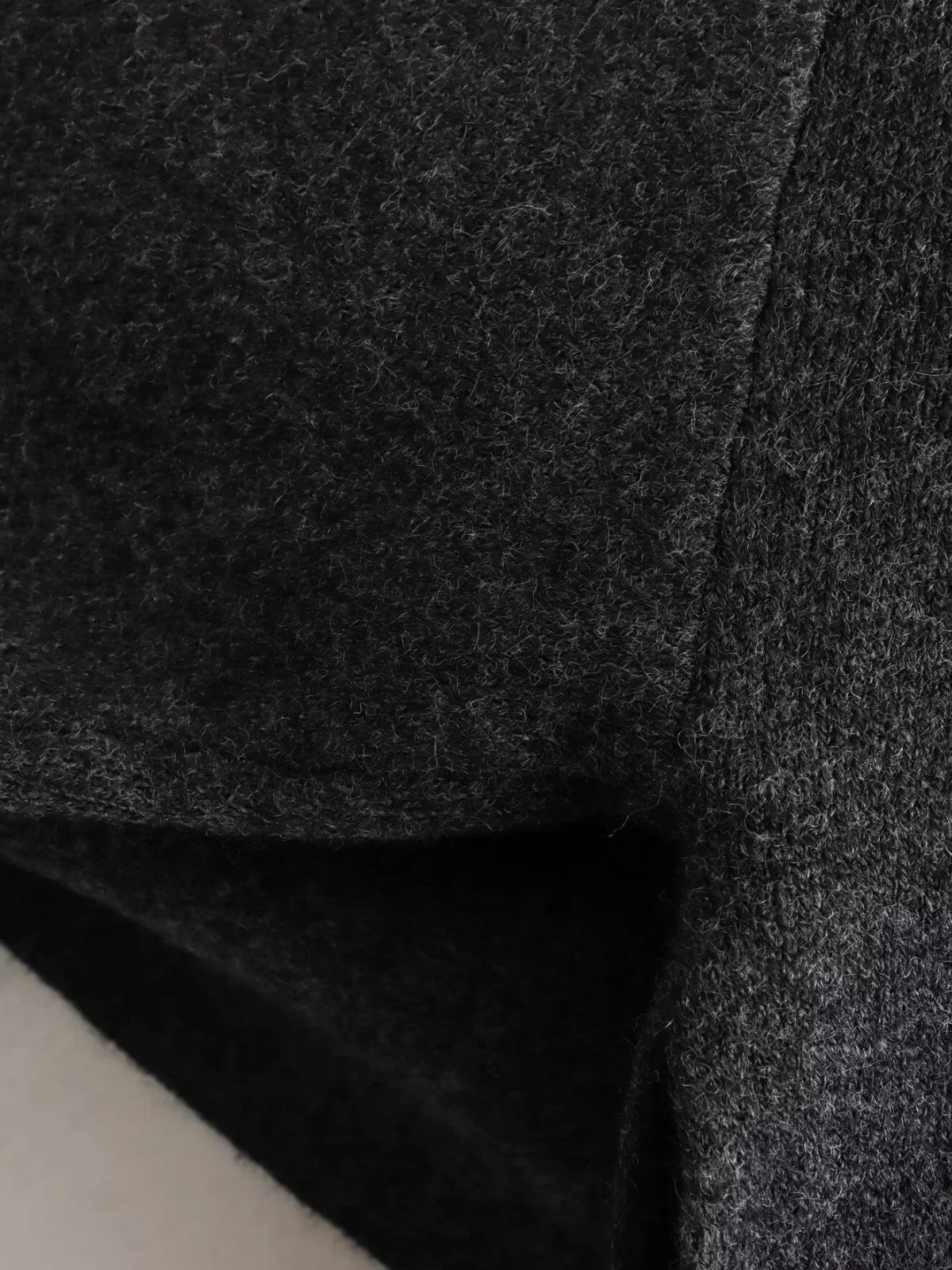 WW | Wool Blend Scarf Wrap Jacket