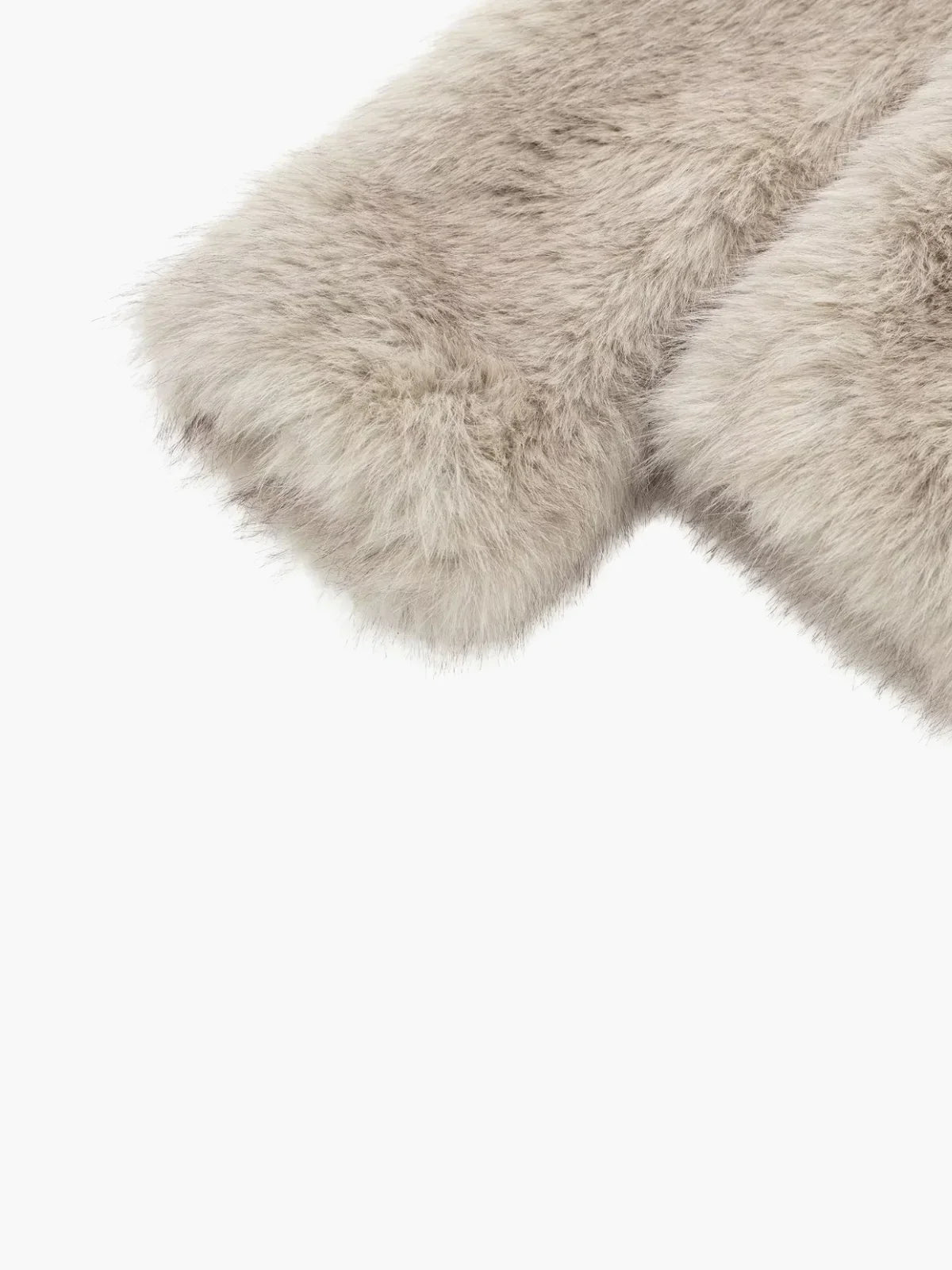 WW | Sheepskin Faux Fur Open-Front Jacket