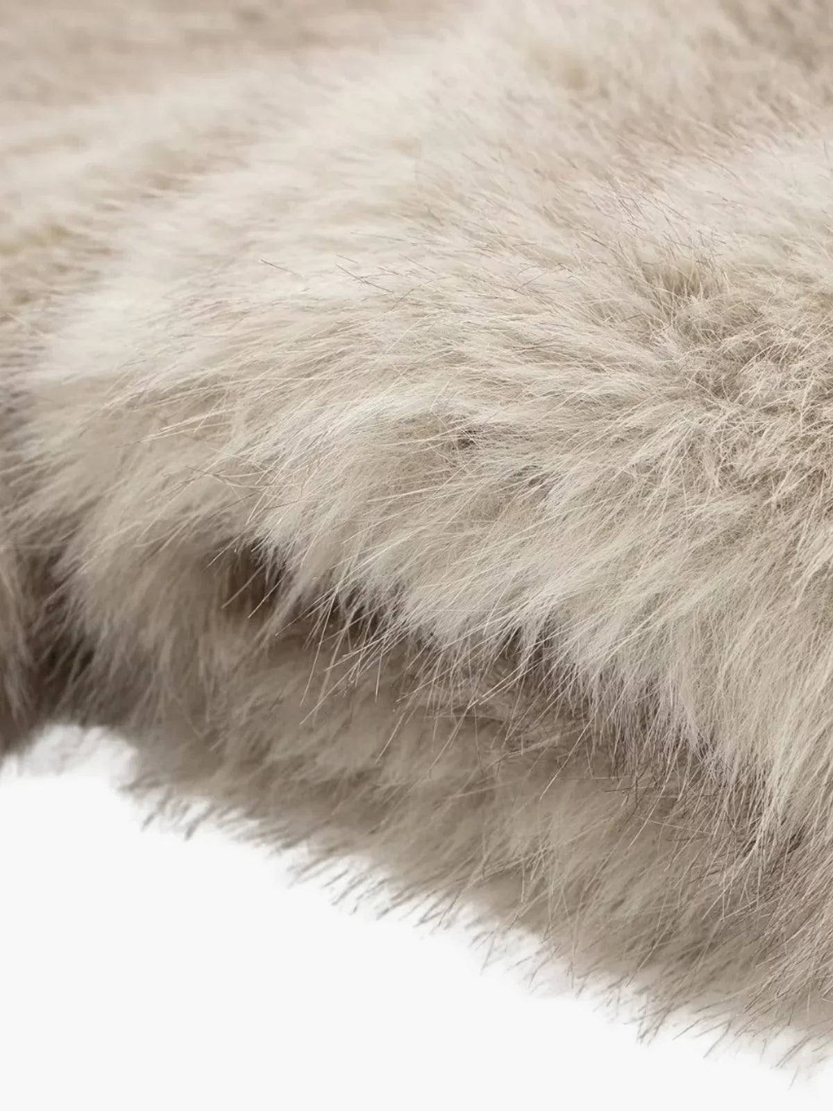 WW | Sheepskin Faux Fur Open-Front Jacket