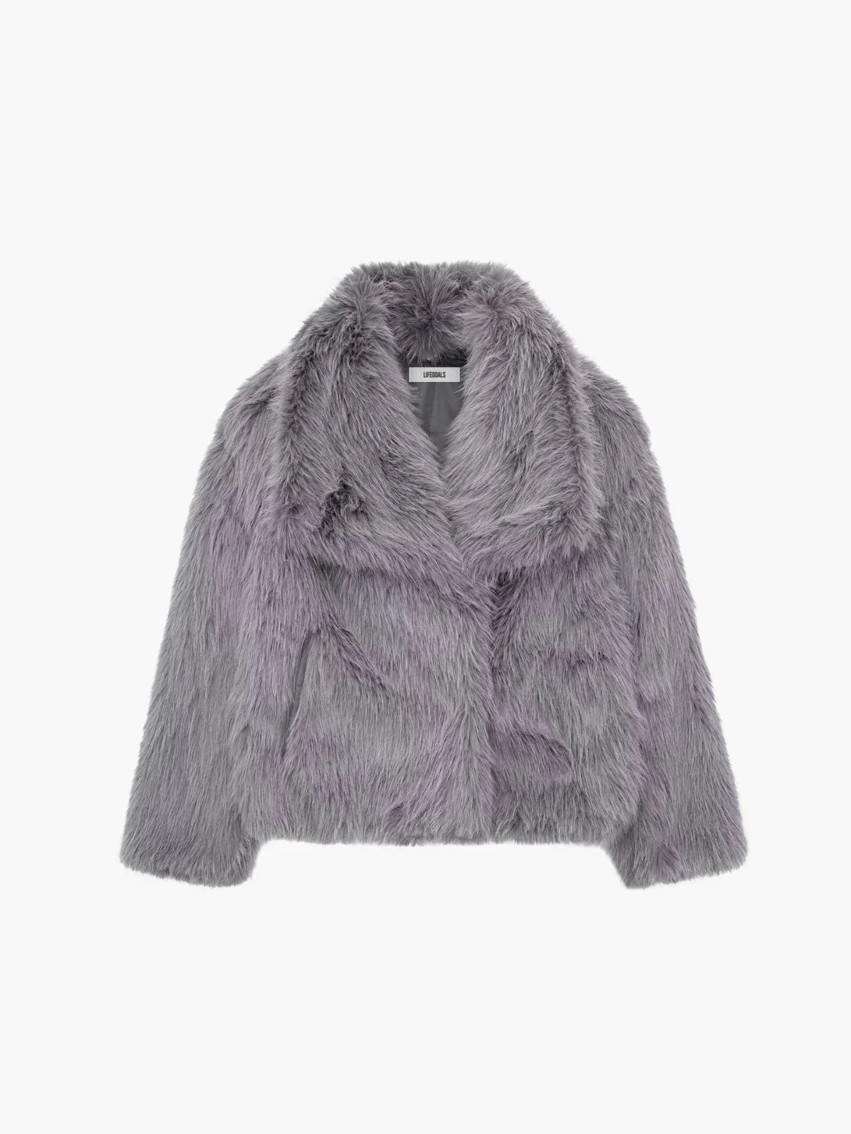 WW | Sheepskin Faux Fur Open-Front Jacket