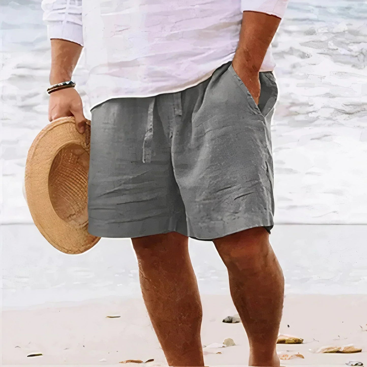 WW | Bequeme Leinenshorts