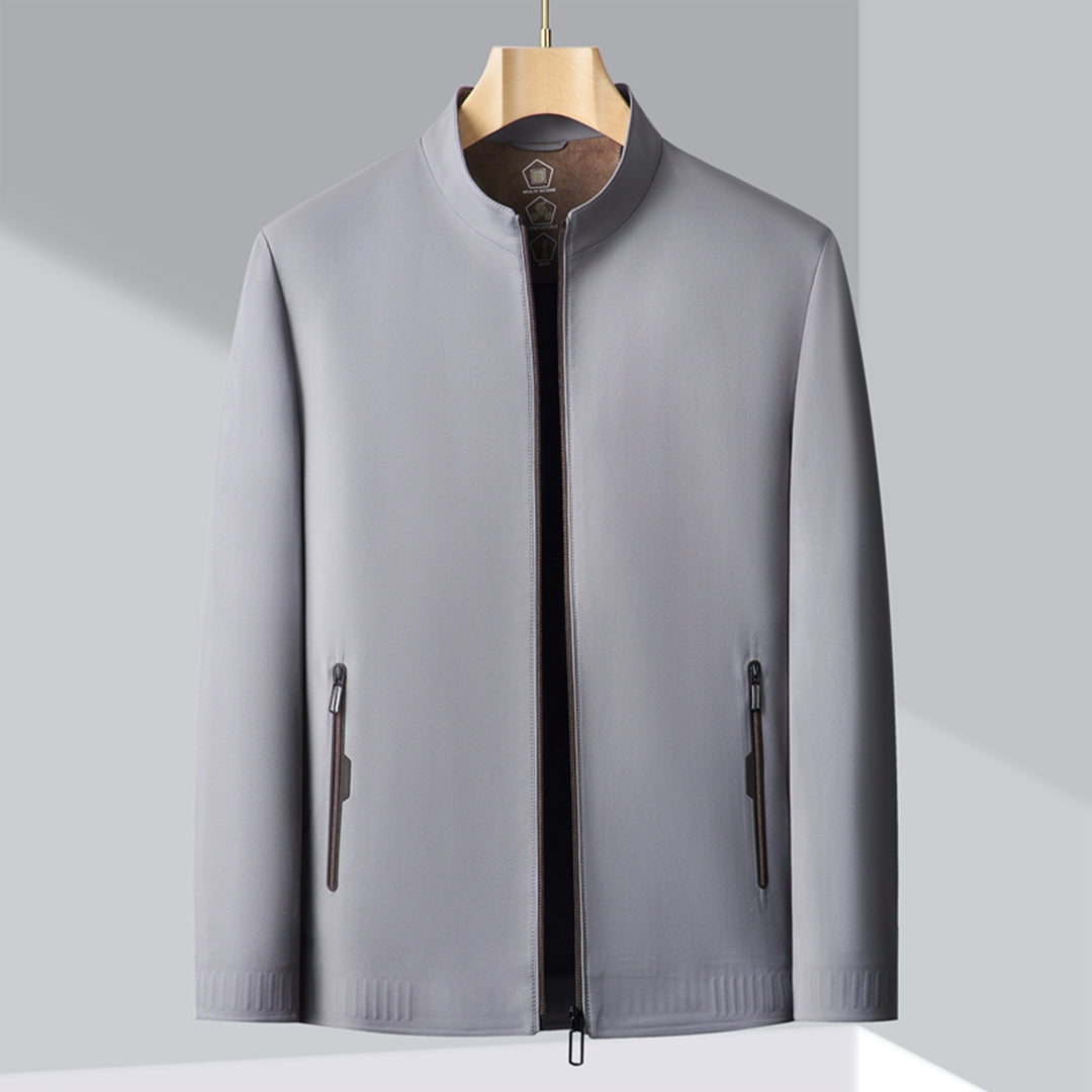WW | Schlichte Bequeme Jacke Für Männer Für Alltag