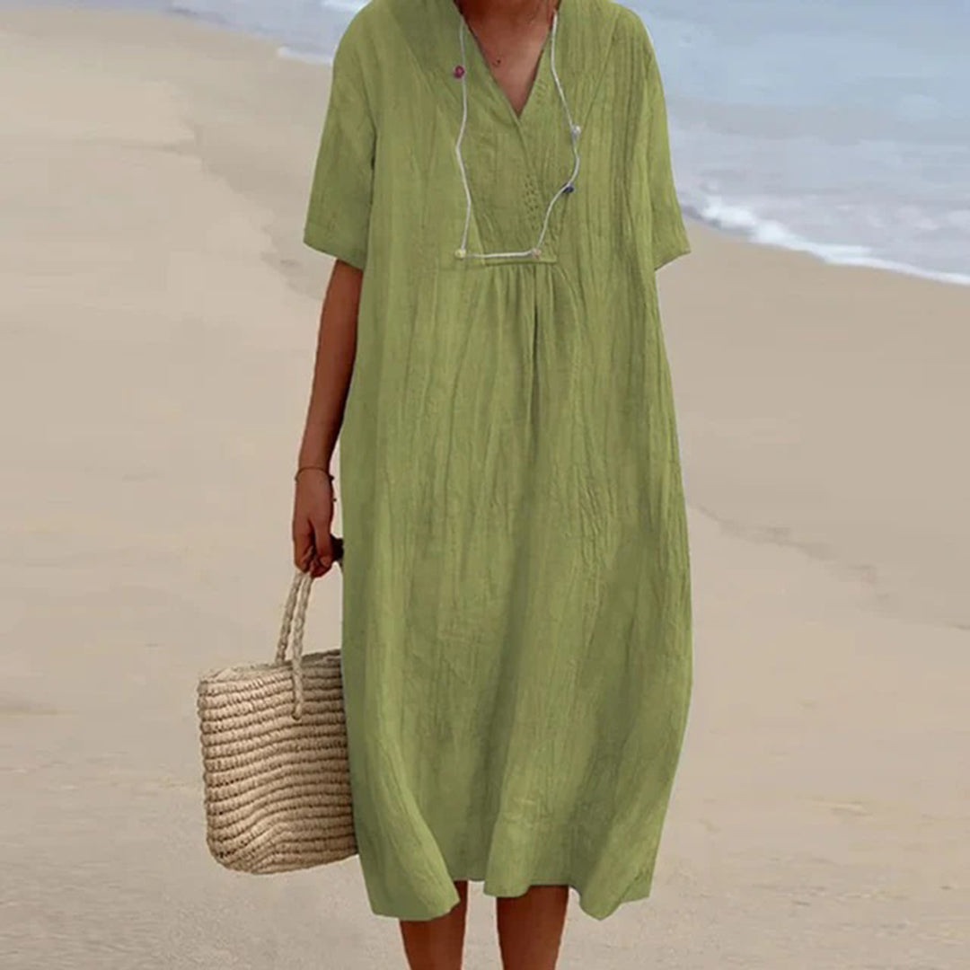 Kendra™ | Loose-fitting casual midi dress