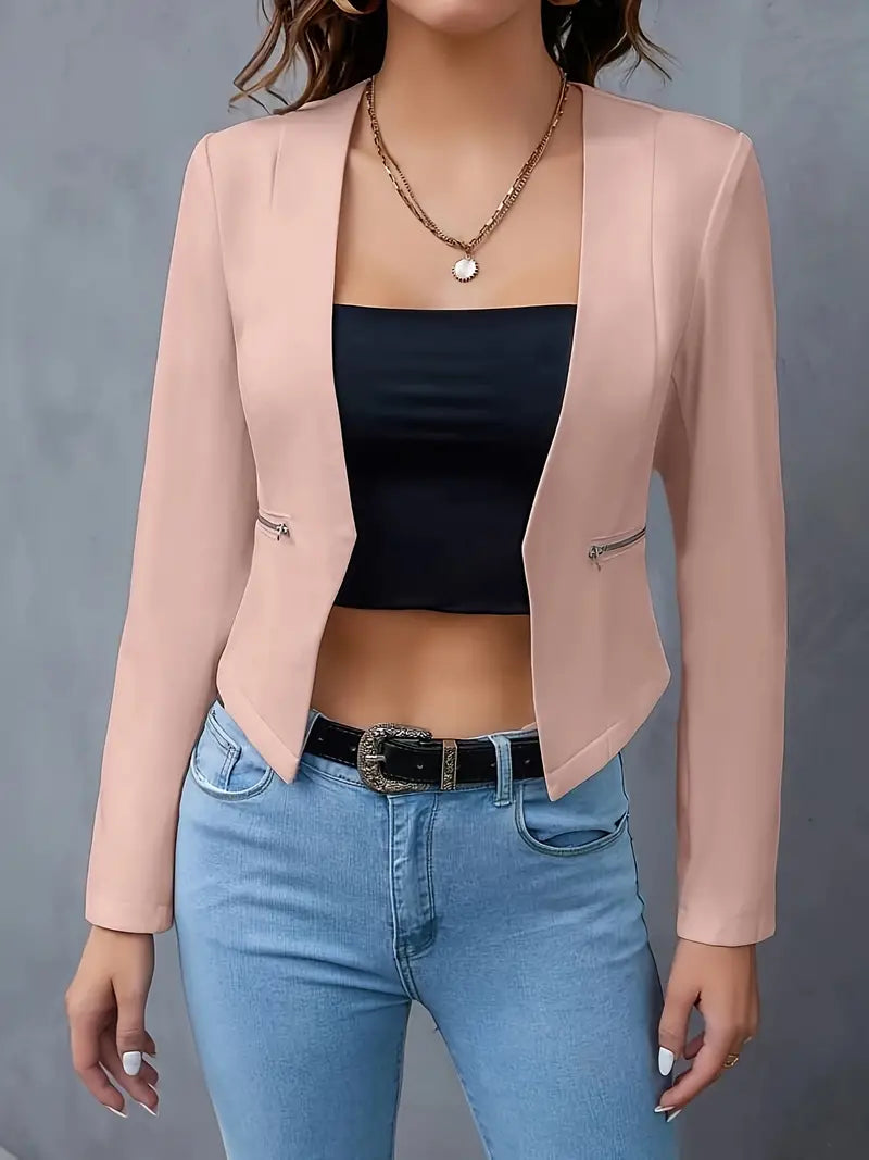 WW | Blazer Mit Reißverschlusstaschen