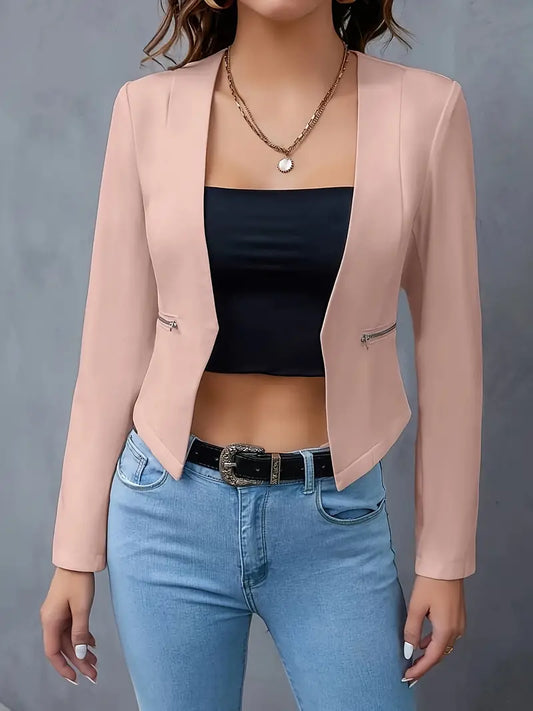 WW | Blazer Mit Reißverschlusstaschen