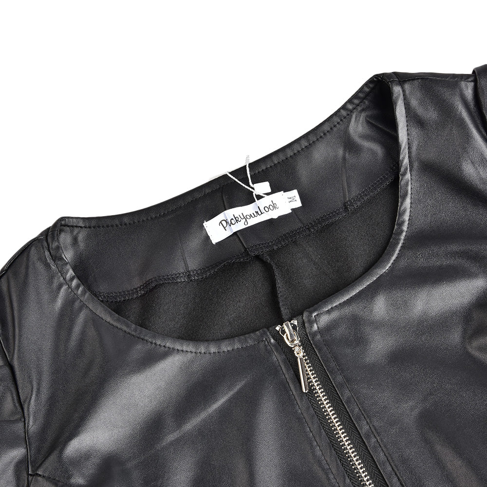 WW | Cropped Lederjacke Dreh Köpfe mit Dem Neuesten Trend Der Lederjacken