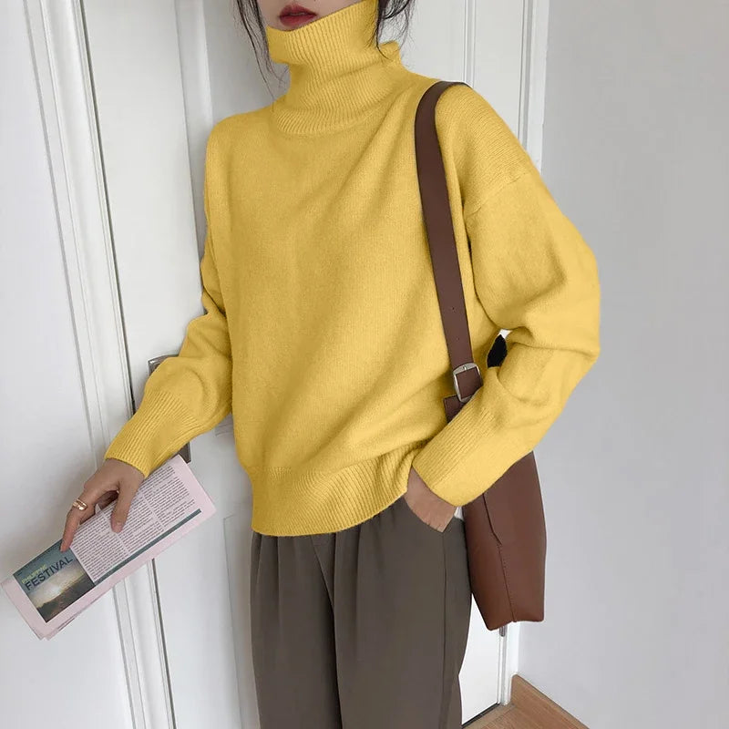 WW | Cashmere turtleneck sweater