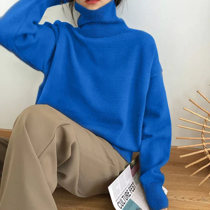 WW | Cashmere turtleneck sweater