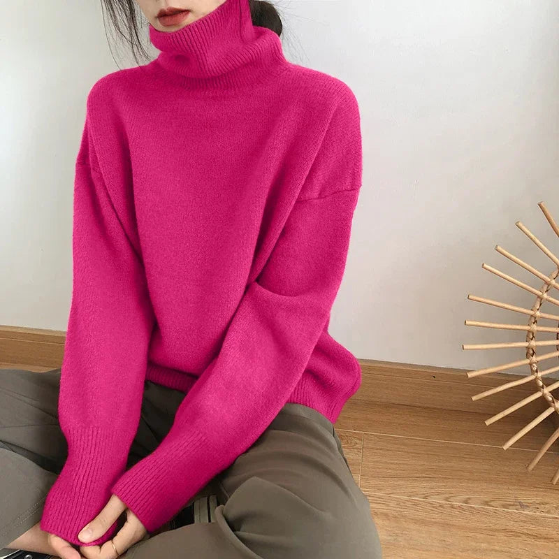 WW | Cashmere turtleneck sweater