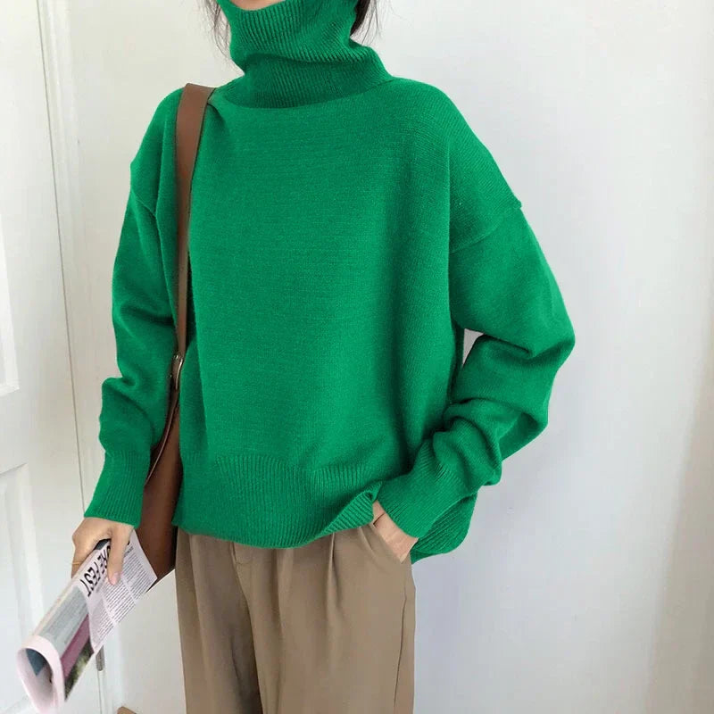 WW | Cashmere turtleneck sweater
