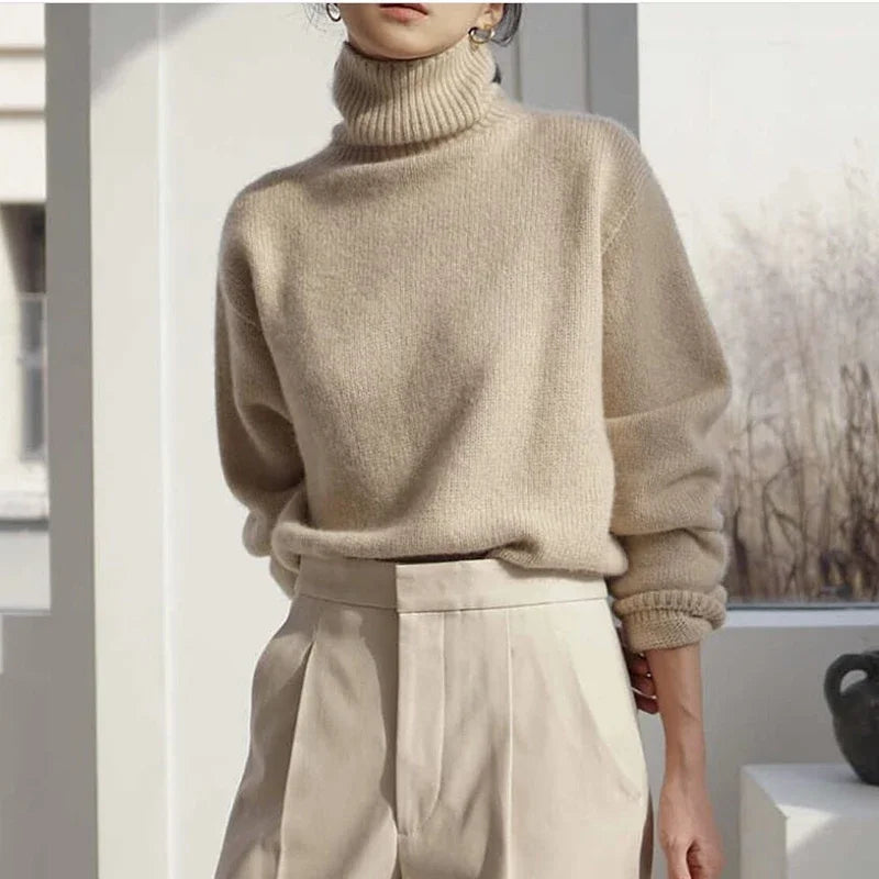 WW | Cashmere turtleneck sweater