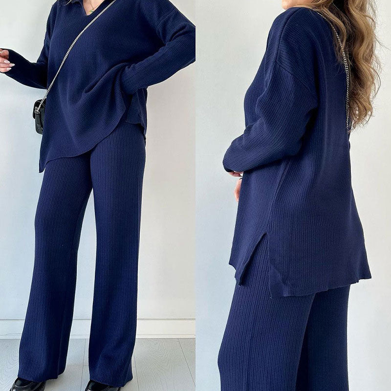 WW | Casual Knit Set Stylish & Comfortable Ensemble
