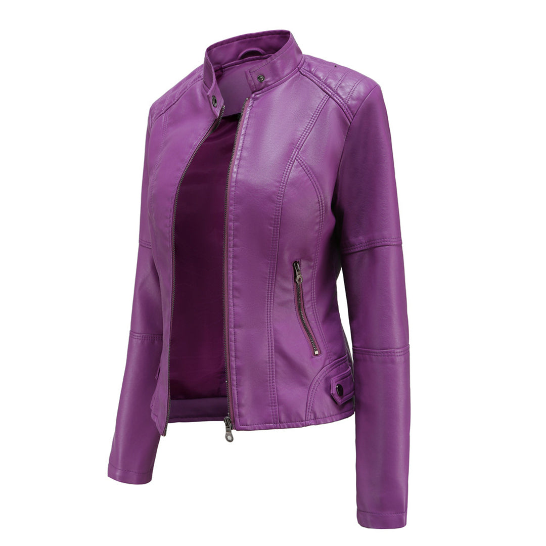 WW | Custom Leather Jacket Tailored Outerwear with Structured Silhouette
