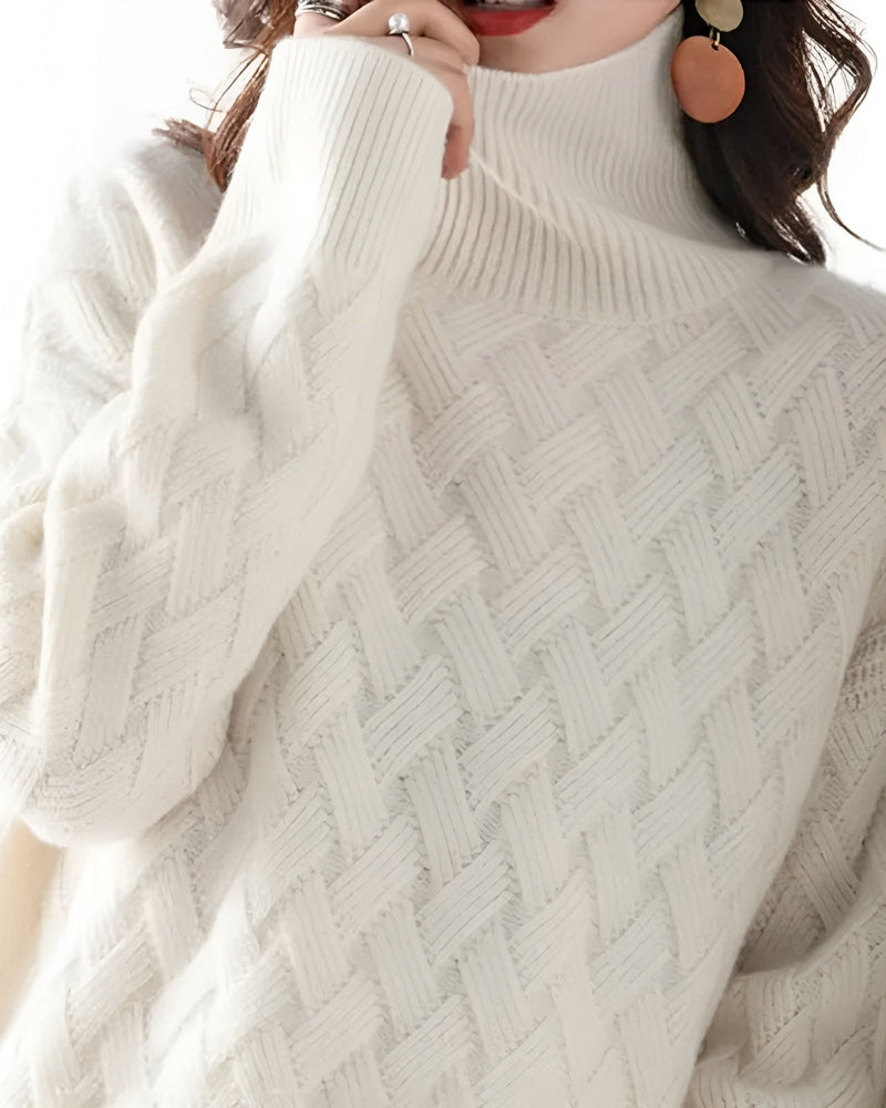 WW | Luxuriöser Cashmere Rollkragenpullover für Eleganz