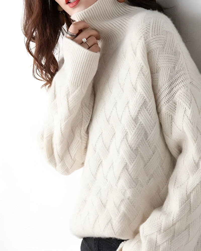 WW | Luxuriöser Cashmere Rollkragenpullover für Eleganz