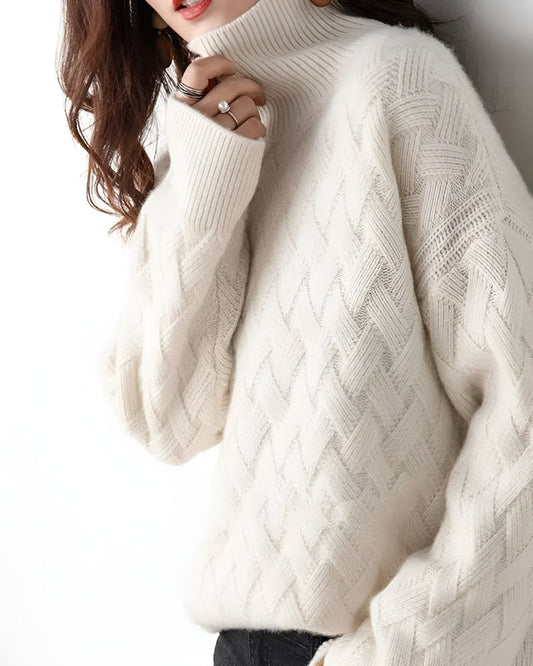 WW | Luxuriöser Cashmere Rollkragenpullover für Eleganz