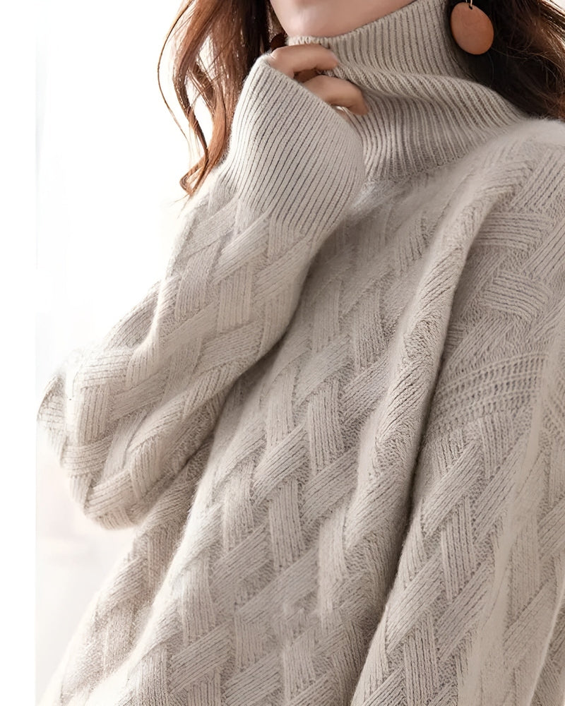 WW | Luxuriöser Cashmere Rollkragenpullover für Eleganz