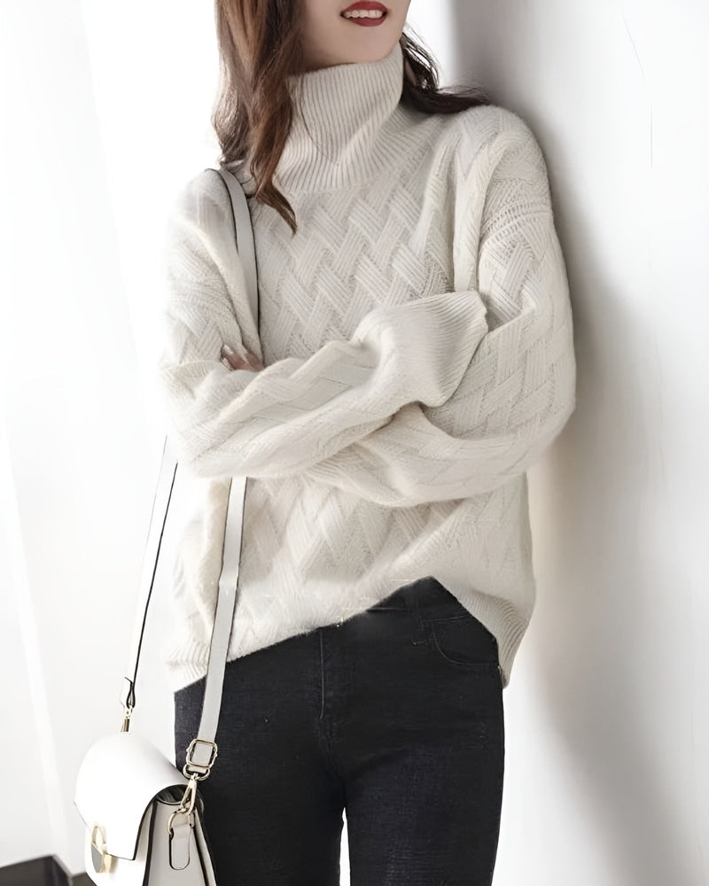WW | Luxuriöser Cashmere Rollkragenpullover für Eleganz