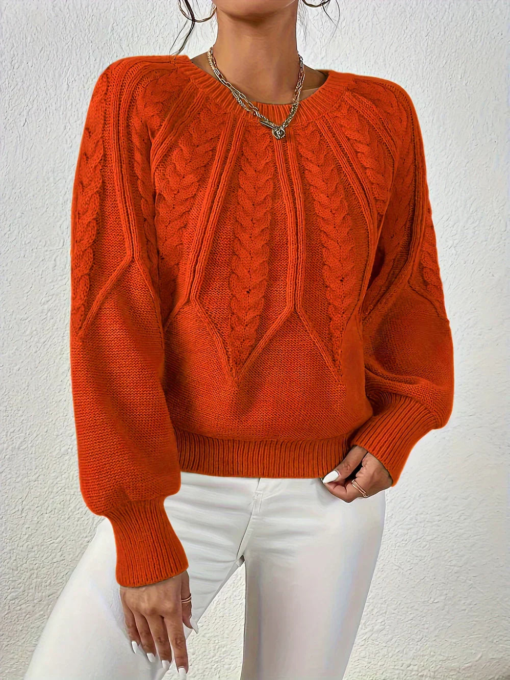 WW | Cable Knit Sweater Cozy, Stylish & Durable