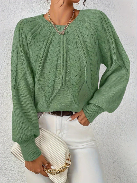 WW | Kabelstrickpullover Gemütlich, Stylisch & Langlebig