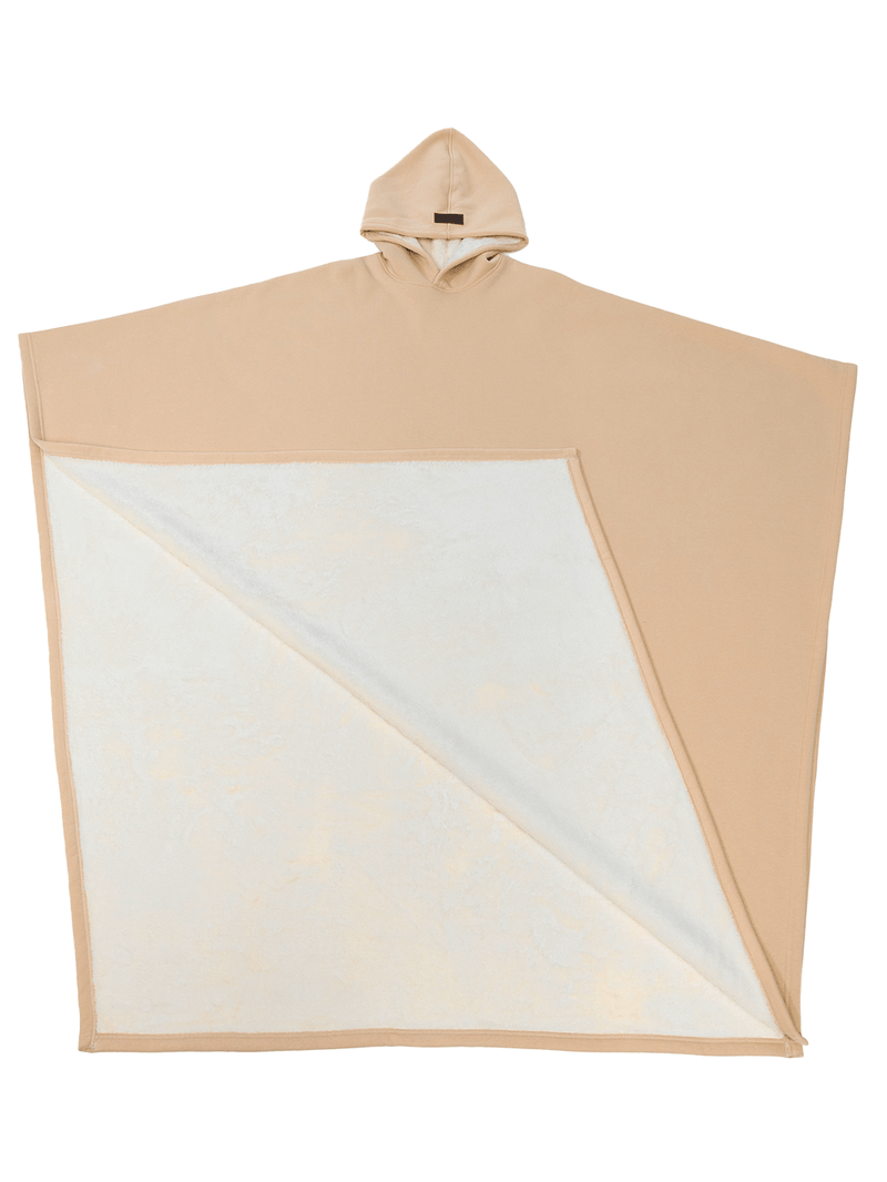 WW | Luxurious Hooded Fleece Poncho for Ultimate Comfort