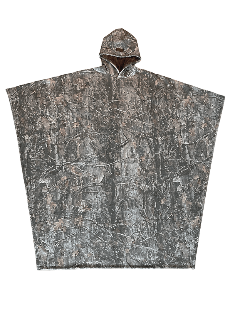 WW | Luxurious Hooded Fleece Poncho for Ultimate Comfort