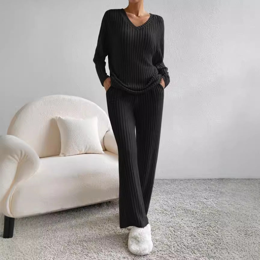 WW | Ribbed Knit Lounge Set Cozy, Stylish & Versatile