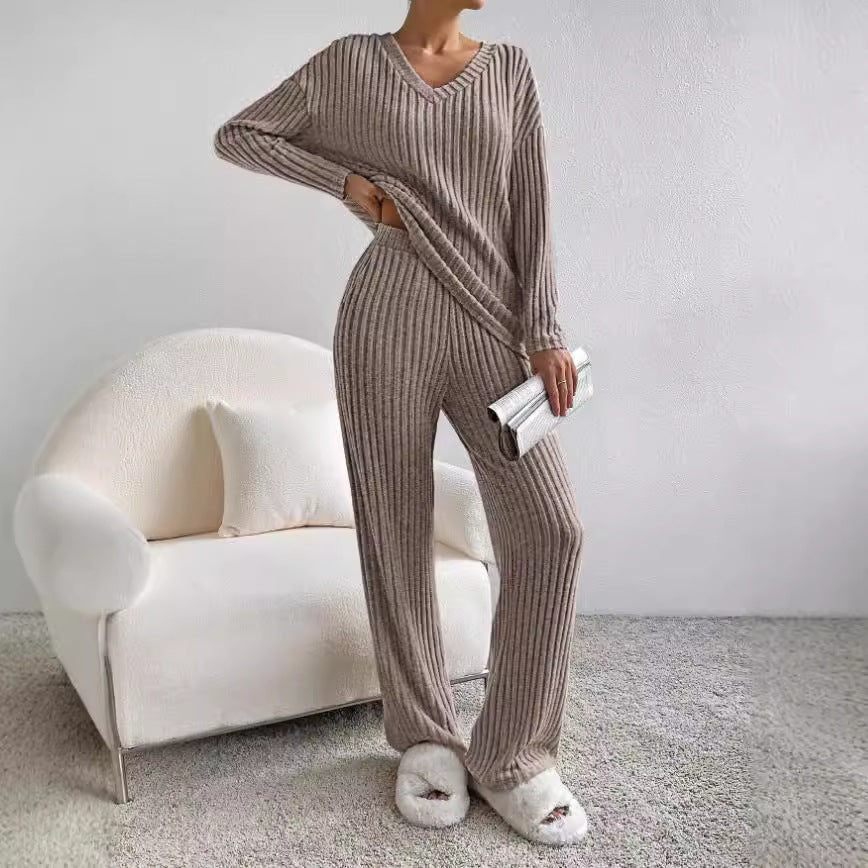 WW | Ribbed Knit Lounge Set Cozy, Stylish & Versatile