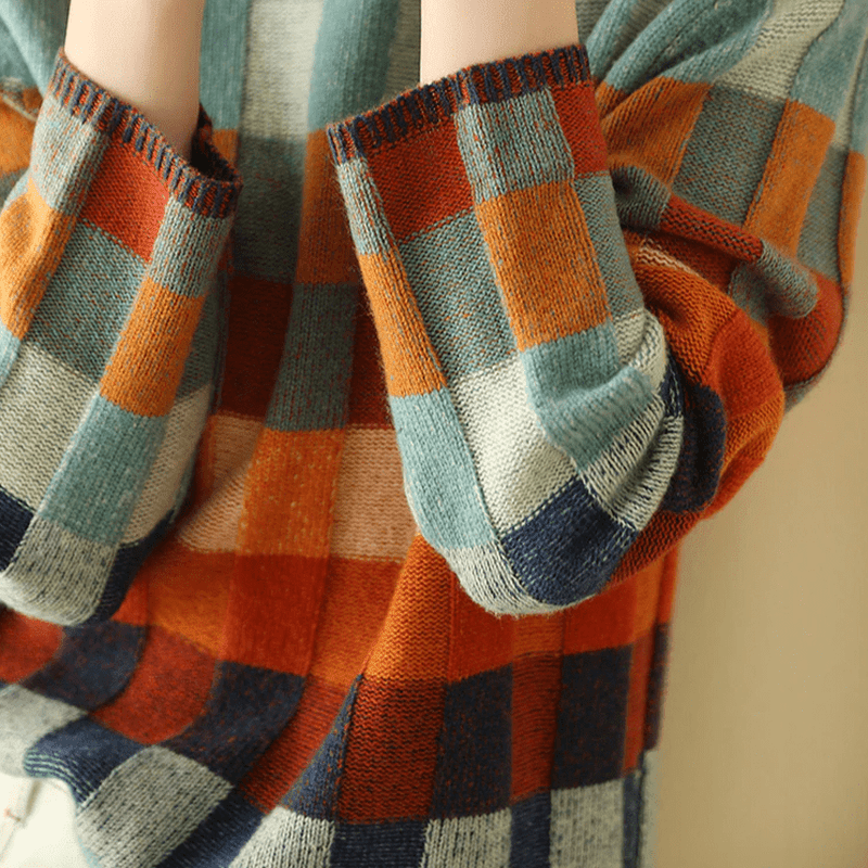 WW | Cozy Couture Cashmere Patchwork Turtleneck