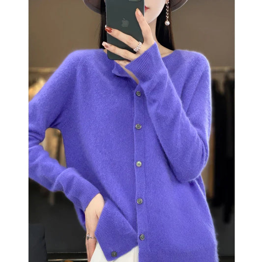 WW | Damen Pure Merino Kaschmir Cardigan