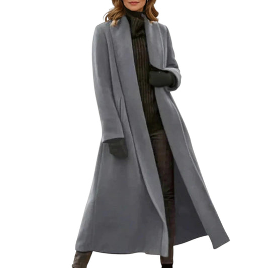 WW | Langer und zeitloser Wollmantel für eleganten Stil