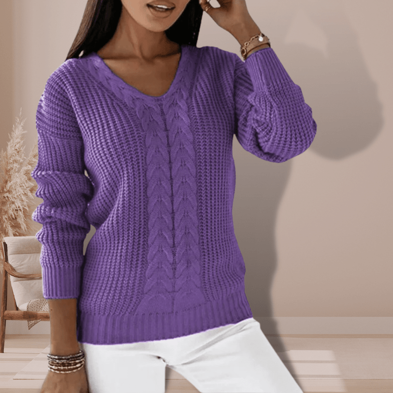 WW | Cuddly Knit Sweater for Stylish and Comfortable Wear