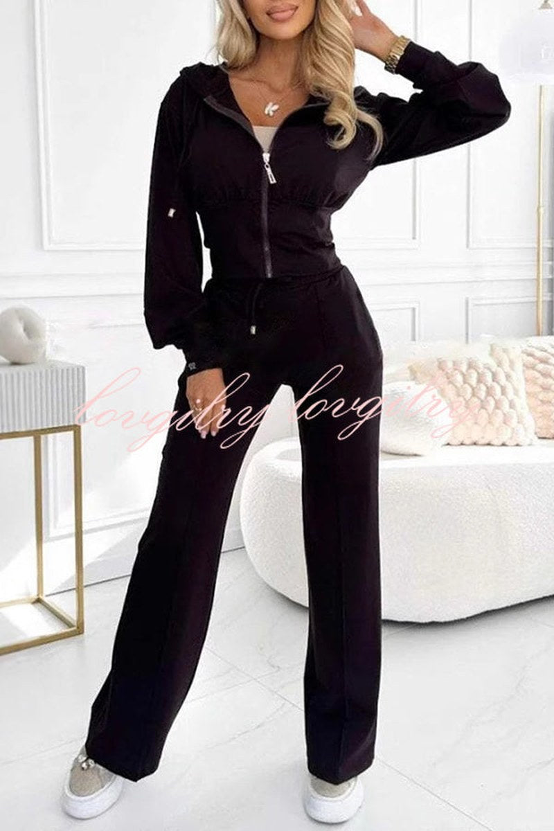 WW | Stylish Velour Tracksuit for Women with Comfort and Elegance