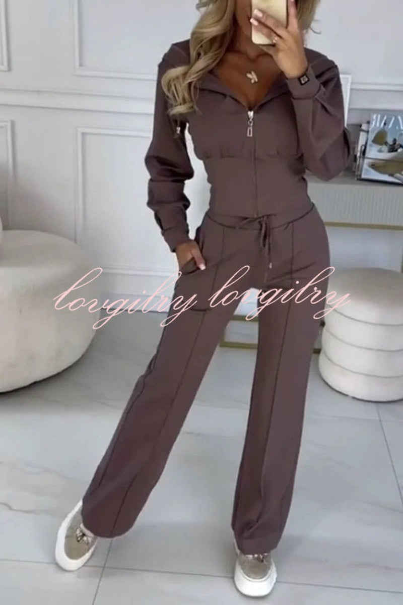 WW | Stylish Velour Tracksuit for Women with Comfort and Elegance